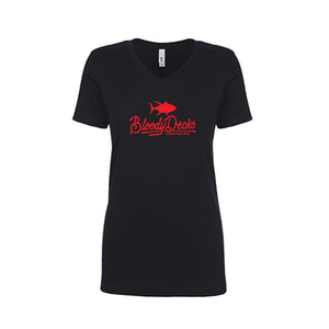 Woman’s BD Logo V- Neck