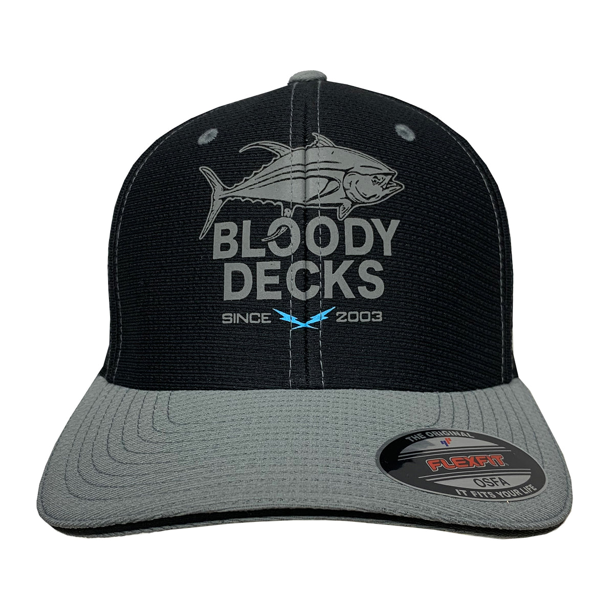 Yellowfin Tuna Hat - Tuna Bolts – Bloodydecks Fishing Clothes