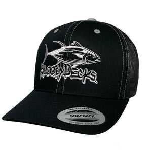 Bloodydecks Black Trucker Hat - BD SWAG