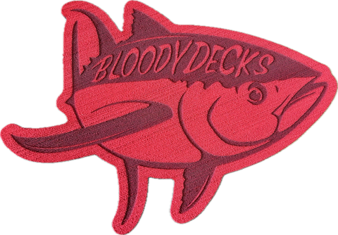 Albacore Tuna SeaDek® Foam Sticker & Hook Holder