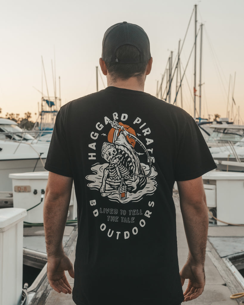 Tell The Tale - BD x Haggard Pirate Limited Edition – Bloodydecks Fishing  Clothes