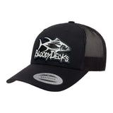 Bloodydecks Rubber Patch Black Trucker Hat