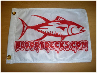 Bloodydecks Tuna Fishing Flags - BD SWAG