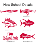 Bloodydecks Sticker Pack- 3 Decals